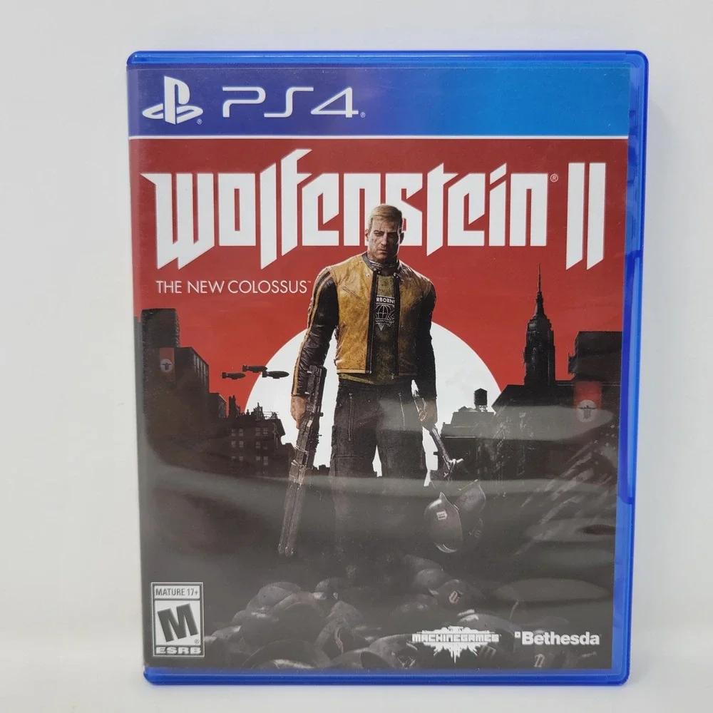 Wolfenstein II The New Colossus PS4 PlayStation 4 Bethesda 2017 Action FPS Game